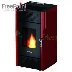Leonora - Sobë me pelet të kuq 7 Kw Free Point - 1