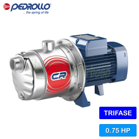 3CR 100 - Elettropompa centrifuga multigirante trifase da 0.75 HP Pedrollo - 1 3CR 100 - Elettropompa centrifuga multigirante trifase da 0.75 HP Pedrollo - 1
