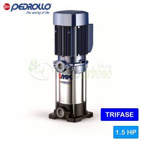 MK 8/4 - Electrobomba multietapa vertical trifásica de 1,5 CV Pedrollo - 1