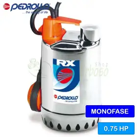 RXm 3 (5m) - Single-phase clear water electric pump 0.75 HP