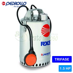 Elettropompa sommergibile RX 5 - 1.5 HP per acque chiare Elettropompa sommergibile RX 5 - 1.5 HP per acque chiare