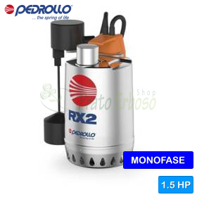 RXm 5 - GM - Electrobomba monofásica para agua limpia de 1,5 HP RXm 5 - GM - Electrobomba monofásica para agua limpia de 1,5 HP