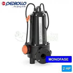 TRm 1.5 - Submersible electric pump with 2 HP single-phase grinder Pedrollo - 1 TRm 1.5 - Submersible electric pump with 2 HP single-phase grinder Pedrollo - 1