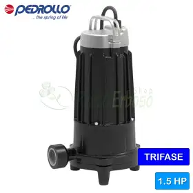 TR 1.1 - Electrobomba sumergible con triturador trifásico de 1,5 CV Pedrollo - 1