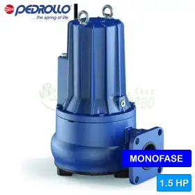 VXCm 15/65-F - Electrobomba monofásica VORTEX de 1,5 HP para aguas VXCm 15/65-F - Electrobomba monofásica VORTEX de 1,5 HP para aguas