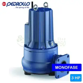 VXCm 30/65-F - Electrobomba monofásica VORTEX de 3 HP para aguas VXCm 30/65-F - Electrobomba monofásica VORTEX de 3 HP para aguas