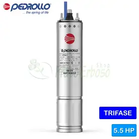 4PD/5.5 - Motor trifásico rebobinable de 4" 5,5 HP