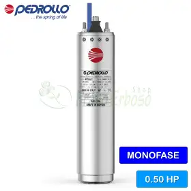4PSm/0.50 - Motore incapsulato 4" da 0.5 HP monofase