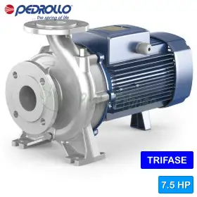F 50/160B-I - Pompe électrique monobloc triphasée en acier inoxydable