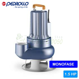 MCm 15/50 - 1.5 HP single-phase, dual-channel electric sewage pumps