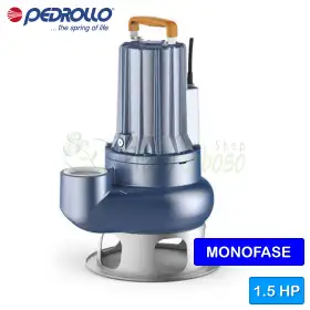 MCm 15/50 - 1,5 PS einphasige ZWEIKANAL-Elektropumpen für Abwasser MCm 15/50 - 1,5 PS einphasige ZWEIKANAL-Elektropumpen für Abwasser