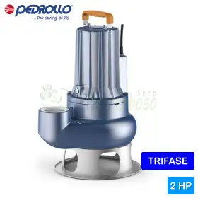 MC 20/50 - Electrobombas BICOCANALES trifásicas de 2 HP para aguas