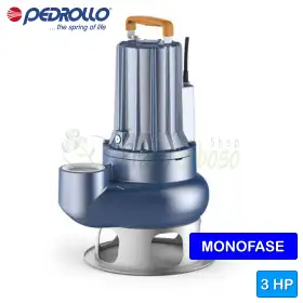 MCm 30/50 - Electrobombas BICOCANALES monofásicas de 3 HP para aguas