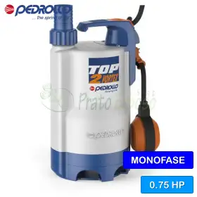 TOP 3 – VORTEX (5 m) – elektrische Entwässerungspumpe mit 0,75 PS für Schmutzwasser Pedrollo - 1