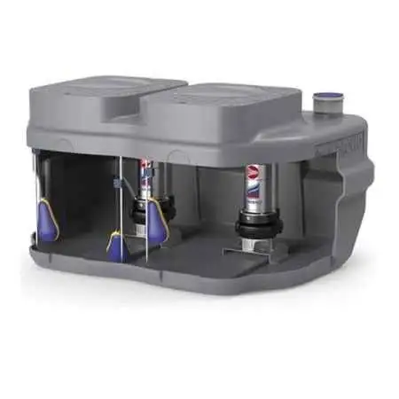 SAR 550-VXm 10/35-ST - Estación elevadora de aguas residuales de 1 HP