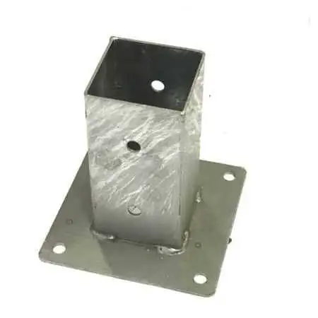 4 portapilastri de vidrio para marco polo 9 cm