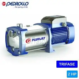 PLURIJET 4/130 - Pompă electrică multirotor trifazată autoamorsantă de 2 CP Pedrollo - 1