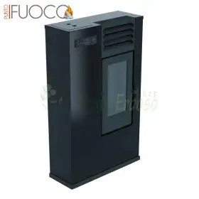 Susy - Estufa de pellets negra de 7,5 kW Punto Fuoco - 1