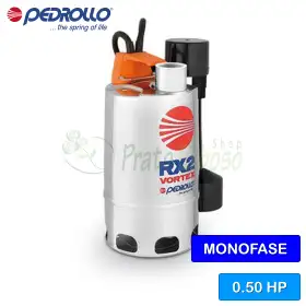 RXm 2/20 - GM (10m) - Pompe électrique VORTEX monophasée pour eaux