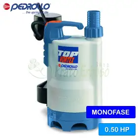 TOP 2 - VORTEX/GM (10m) - 0,50 CP pompa electrica de scurgere pentru apa murdara Pedrollo - 1 TOP 2 - VORTEX/GM (10m) - 0,50 CP pompa electrica de scurgere pentru apa murdara Pedrollo - 1