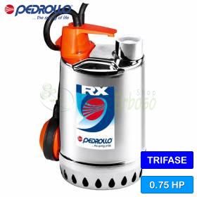 RX 3 (5m) - Pompë elektrike trefazore 0,75 HP për ujë të pastër