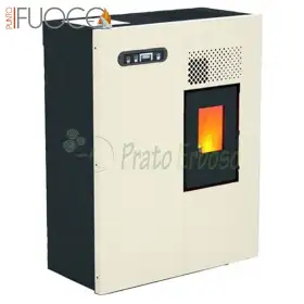 Camilla - soba cu peleti ivory 4,6 kW