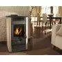 Stufa me pelet Dafne 65 5.5 kW bezhe