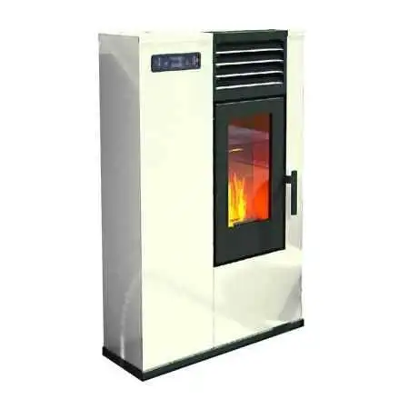 Susy - Stufa a pellet da 7.5 Kw avorio Punto Fuoco - 1