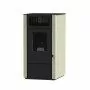 Dora - 9.5 kw ivory pellet stove