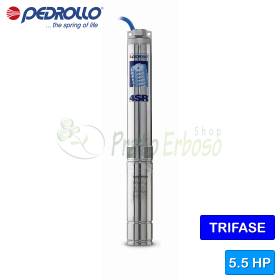 4SR 12/24 N-PD - pompë elektrike zhytëse trefazore 5,5 HP Pedrollo - 1
