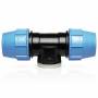 S085025100 - Teu cu compresie la 90 de grade 25 x 1" x 25