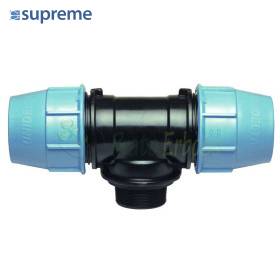 S090020012 - Tee en 90 grados a la compresión de 20 x 1/2" x 20 Supreme - 1