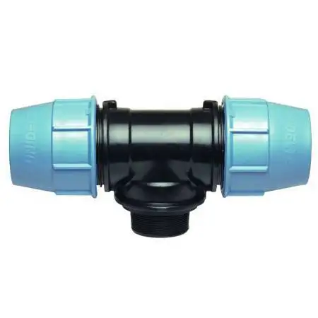 S090032114 - Tee në 90 gradë për të compression 32 x 1 1/4" x 32