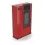 Susy - 7,5 kW roter Pelletofen Punto Fuoco - 2