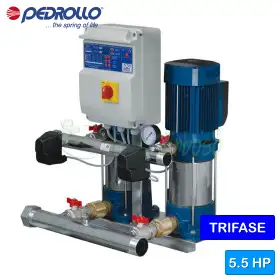 CB2 - MK 5/7 - Groupe surpresseur triphasé 2x2,5 HP Pedrollo - 1