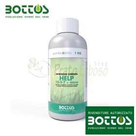 Ndihmoni 10-5-7 + mikro - 1 kg pleh të lëngshëm për lëndinë Bottos - 1