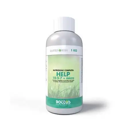 Help 10-5-7 + micro - 1 kg Îngrășământ lichid pentru gazon Bottos - 1