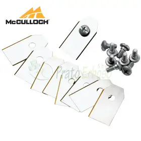 RB1 - Set 9 lame con viti per robot rasaerba