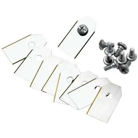 RB1 - Juego de 9 cuchillas con tornillos para robots cortacésped
