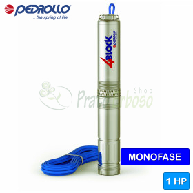 4BLOCKm 8/5 (30m) - 1 HP single-phase submersible electric pump Pedrollo - 1