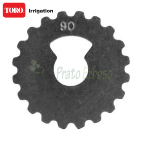 Parzializzatore 304-00 TORO 90° in acciaio inox
