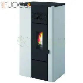Noa - Poêle à granulés blanc 6,3 kW Punto Fuoco - 1