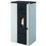 Noa - 6.3 kW white pellet stove Punto Fuoco - 1