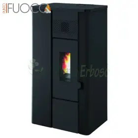 Noa - Soba pe peleti neagra in relief de 6,3 Kw Punto Fuoco - 1 Noa - Soba pe peleti neagra in relief de 6,3 Kw Punto Fuoco - 1