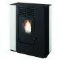 Nella - Poêle à granulés canalisable blanc de 9,4 kW