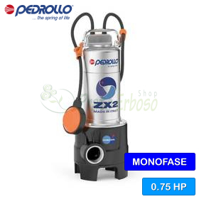Elettropompa sommergibile ZXm 2/40 VORTEX 0.75 HP