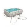 56456 - POWER STEEL RECTANGULAR swimming pool 4.12 xh 1.22 m