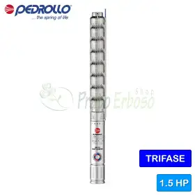 4HR 14/6 - PD - 1,5 CP electropompa submersibila trifazata Pedrollo - 1