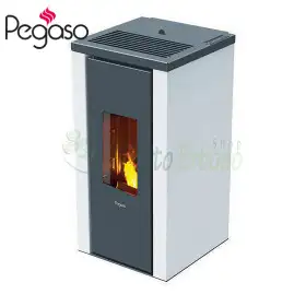 Vera 7.0 - 7 kW white pellet stove Pegaso - 1 Vera 7.0 - 7 kW white pellet stove Pegaso - 1