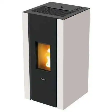 Elane 9,0 - 8,5 kW Pelletofen, weiß Pegaso - 1